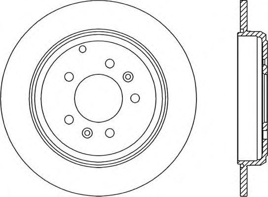 OPEN PARTS BDR1434.10