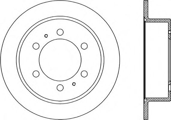 OPEN PARTS BDR1860.10