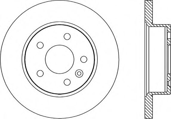 OPEN PARTS BDA1703.10