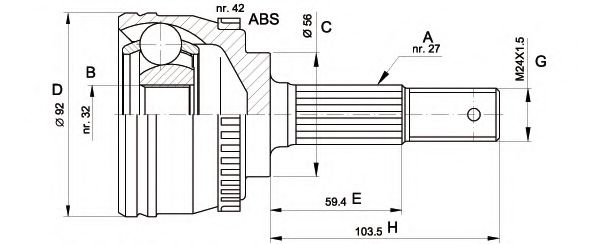 OPEN PARTS CVJ5173.10