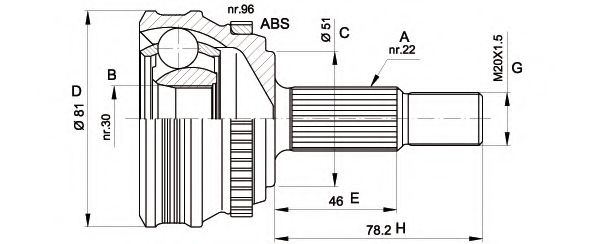 OPEN PARTS CVJ5185.10