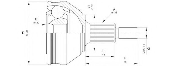 OPEN PARTS CVJ5609.10