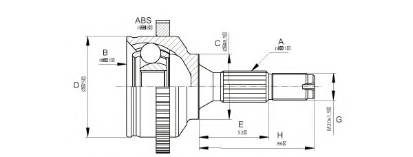 OPEN PARTS CVJ5670.10