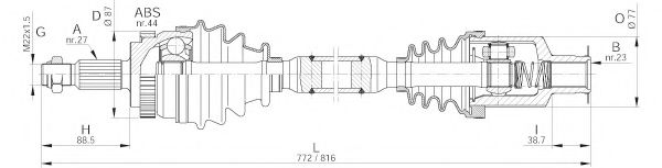 OPEN PARTS DRS6227.00