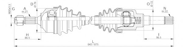 OPEN PARTS DRS6259.00