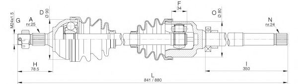 OPEN PARTS DRS6264.00