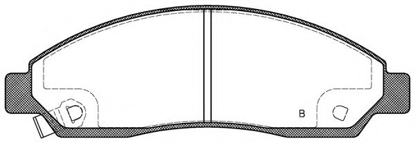 OPEN PARTS BPA1098.14
