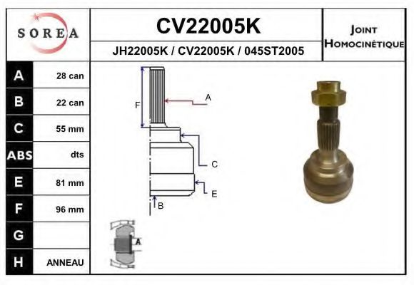 EAI CV22005K