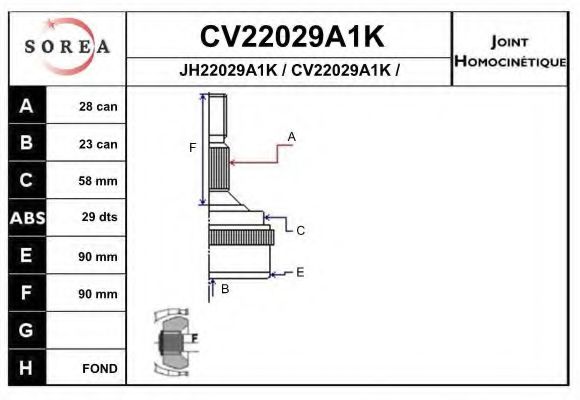 EAI CV22029A1K