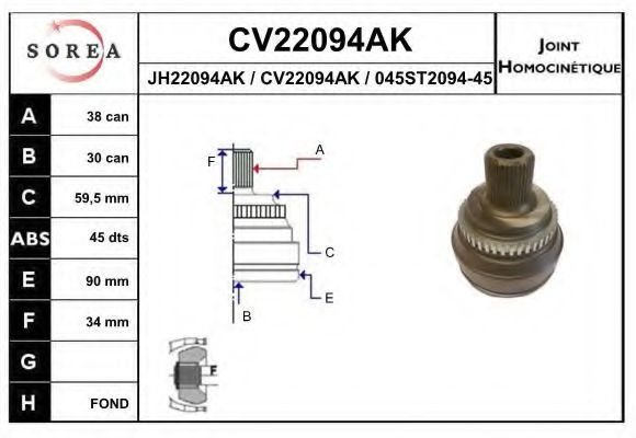 EAI CV22094AK