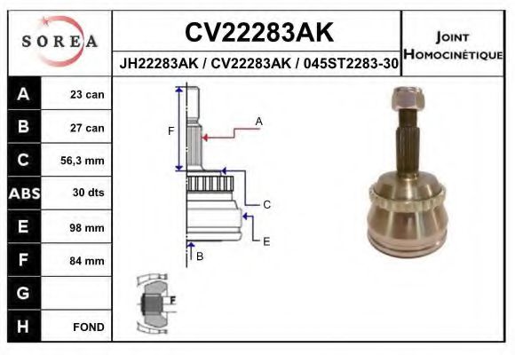 EAI CV22283AK