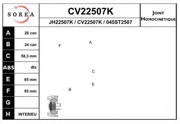 EAI CV22507K
