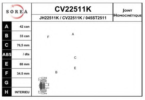 EAI CV22511K