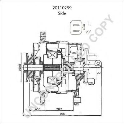 PRESTOLITE ELECTRIC 20110299