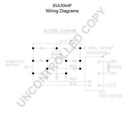 PRESTOLITE ELECTRIC 8SA3064P