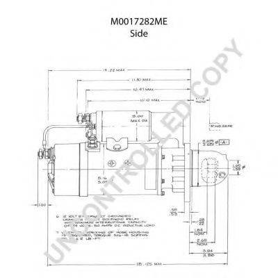 PRESTOLITE ELECTRIC M0017282ME