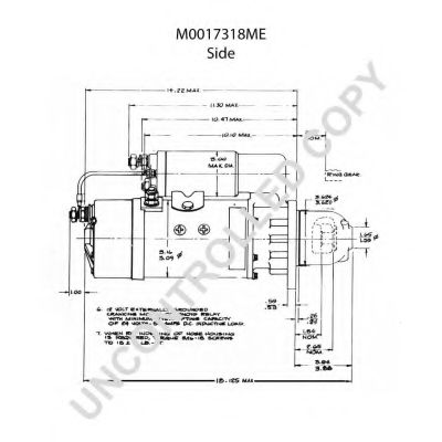 PRESTOLITE ELECTRIC M0017318ME