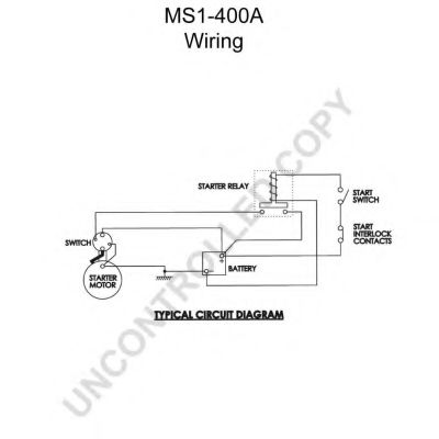 PRESTOLITE ELECTRIC MS1-400A