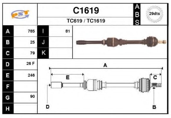 SNRA C1619