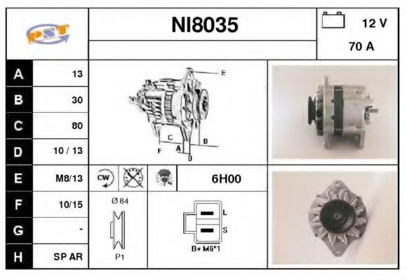 SNRA NI8035