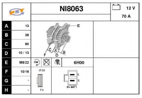 SNRA NI8063