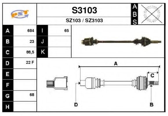 SNRA S3103