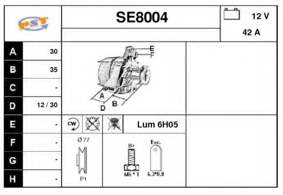 SNRA SE8004