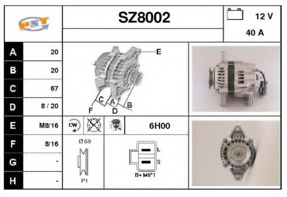 SNRA SZ8002