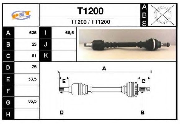 SNRA T1200