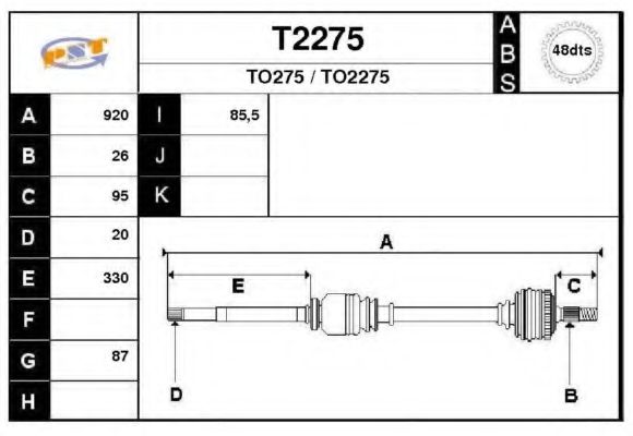 SNRA T2275