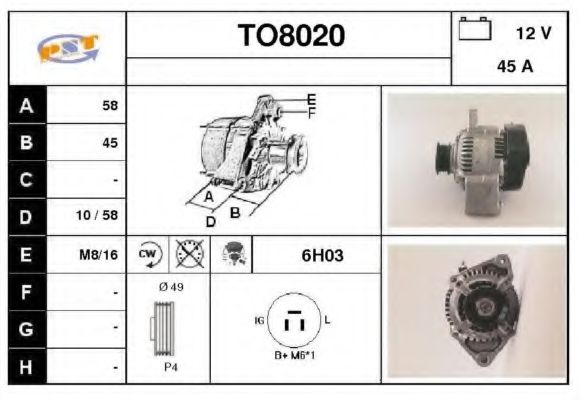 SNRA TO8020