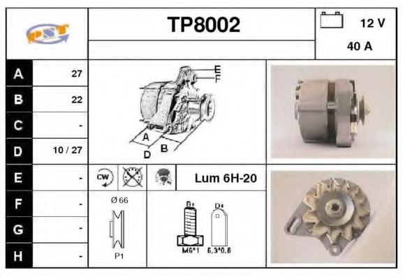 SNRA TP8002