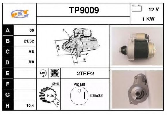 SNRA TP9009