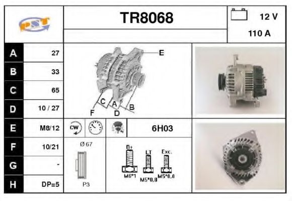 SNRA TR8068