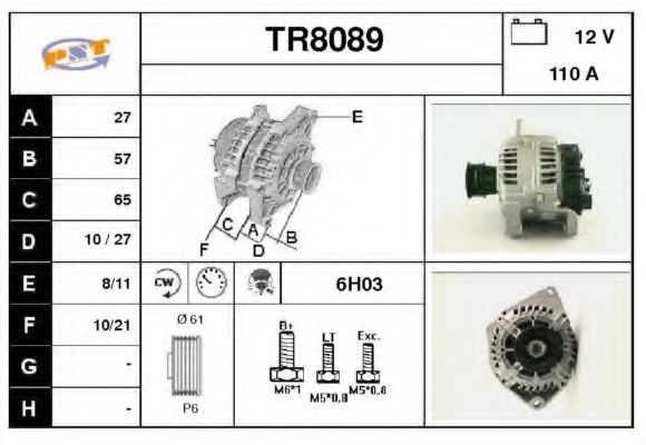 SNRA TR8089