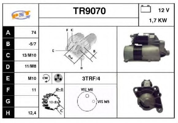 SNRA TR9070