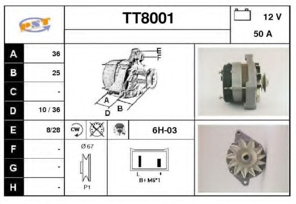 SNRA TT8001