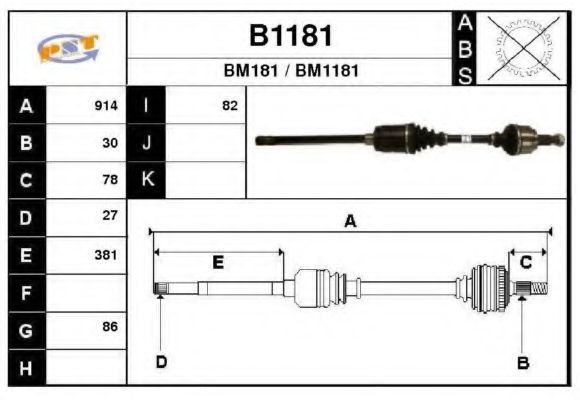 SNRA B1181