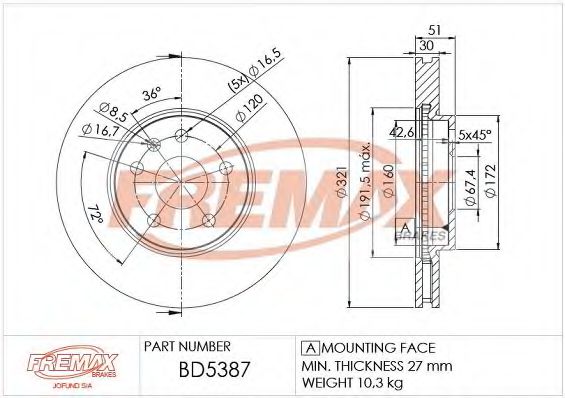 FREMAX BD-5387