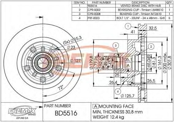 FREMAX BD-5516