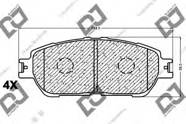 DJ PARTS BP1145