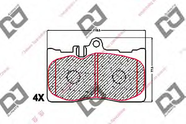 DJ PARTS BP1601