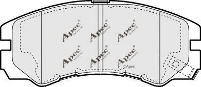 APEC braking PAD1085