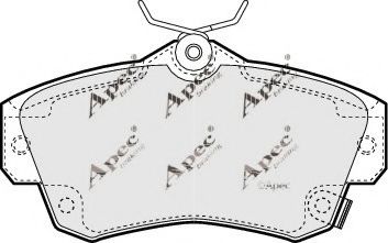 APEC braking PAD1118