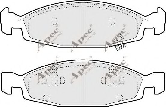 APEC braking PAD1131