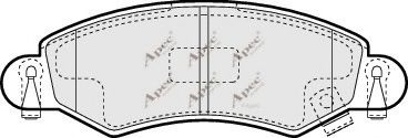 APEC braking PAD1165