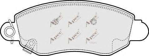 APEC braking PAD1167