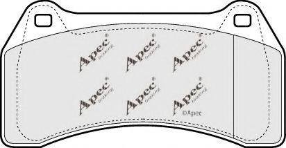 APEC braking PAD1246