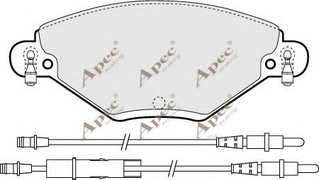 APEC braking PAD1259