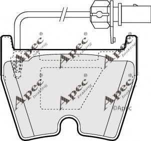 APEC braking PAD1378